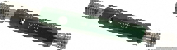 Plug Thread Gage: M12x1.75 Thread, 6H Class, Double End, Go & No Go